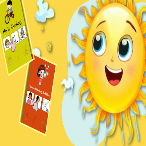 First Sentences sun mascot